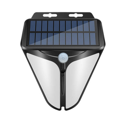 Solar Intelligent Triangle Outdoor Wasserdichter Körper Sensor Patio LED Wandleuchte Lampe