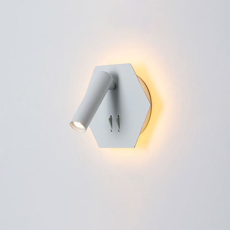 Nordic Light Luxury Hexagonal Spotlight LED verstellbare Wandleuchte
