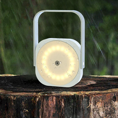 Luz de noche decorativa recargable por USB colgante, giratoria y plegable creativa 