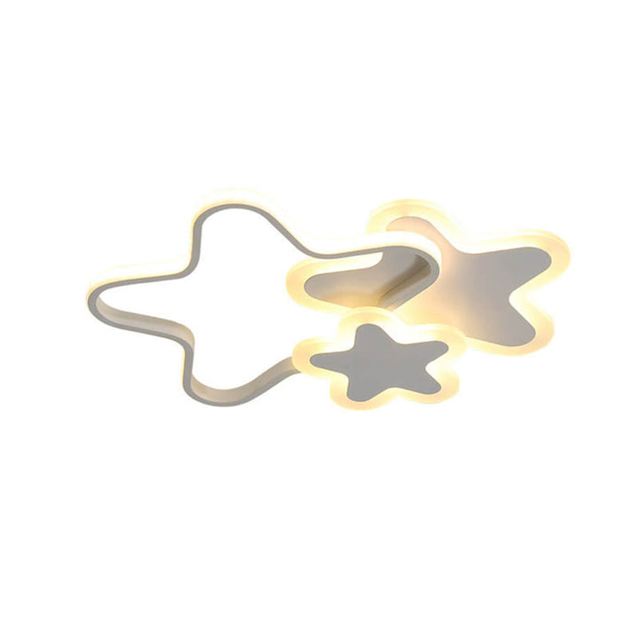 Nordische Cartoon-Sternform LED-Deckenleuchte 