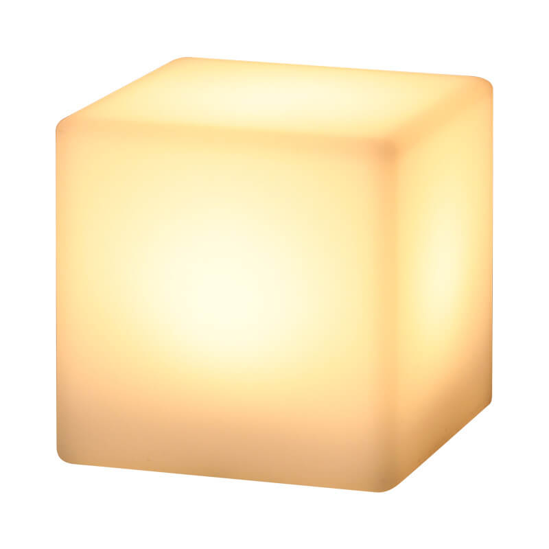 Creative Geometry PE Battery Remote Night Light Decorative Table Lamp