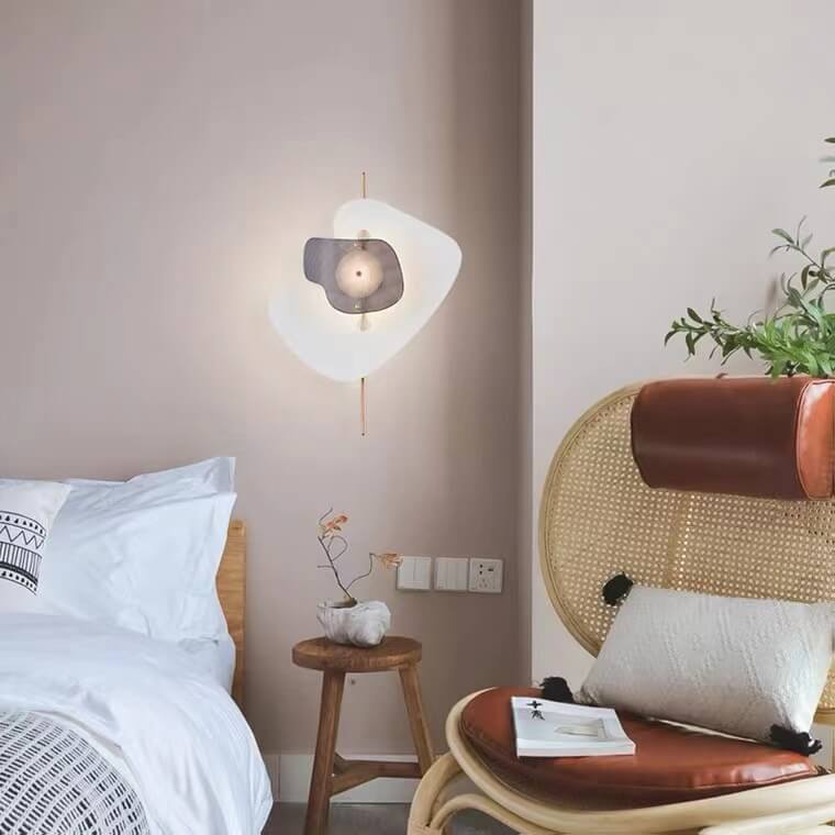 Moderne minimalistische drehbare LED-Wandleuchte
