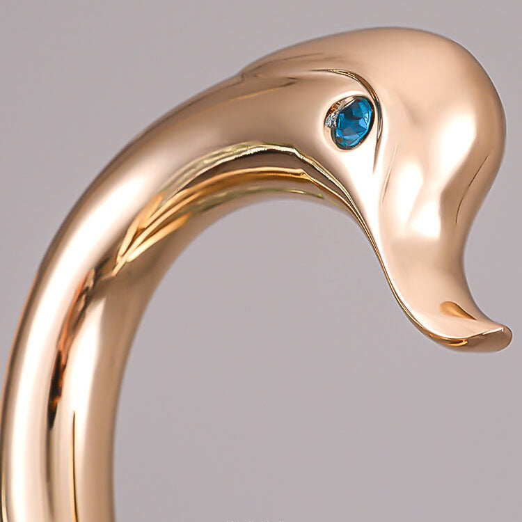 Lustre LED en forme de cygne en acrylique moderne et luxueux 