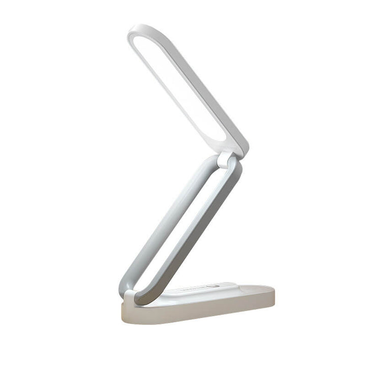 Lampe de table LED pliable rechargeable par USB pour étudiant moderne 
