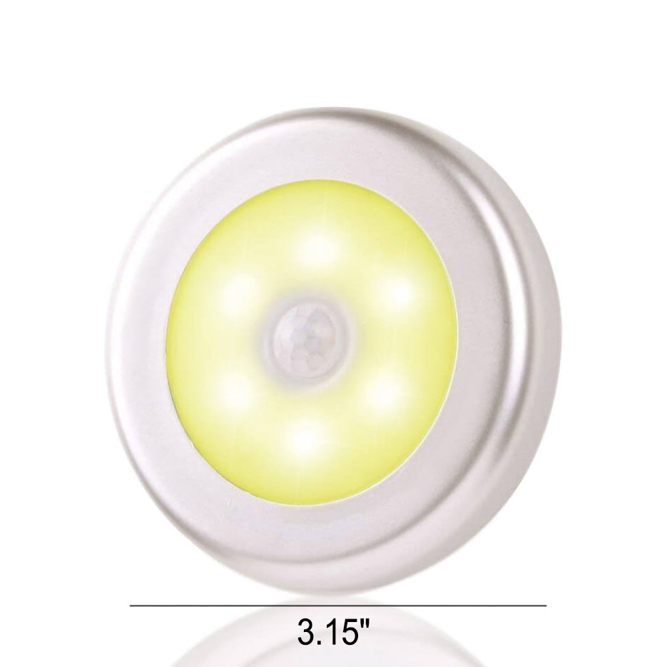 Lampe murale à LED ronde avec détection intelligente du corps humain 