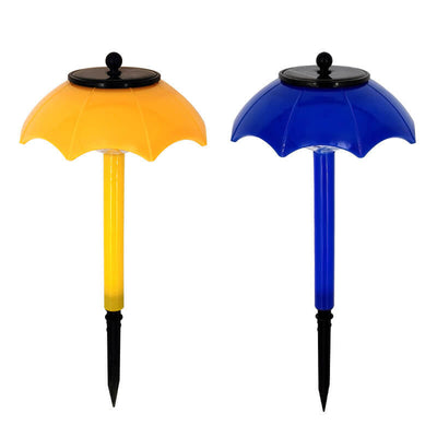 Solar Umbrella Design LED Lawn Decoration Floor Lamp