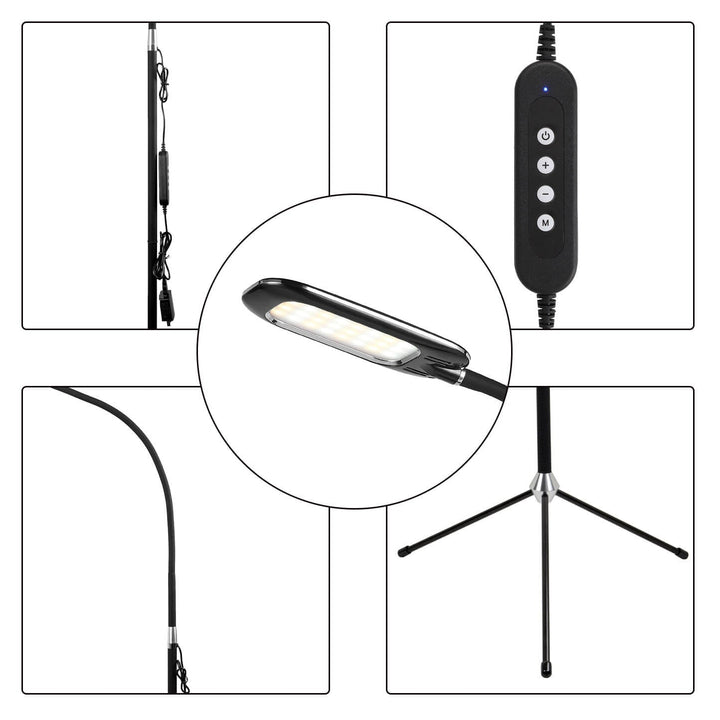 Industrielle Metallstativ Abnehmbare LED Stehende Stehlampe 
