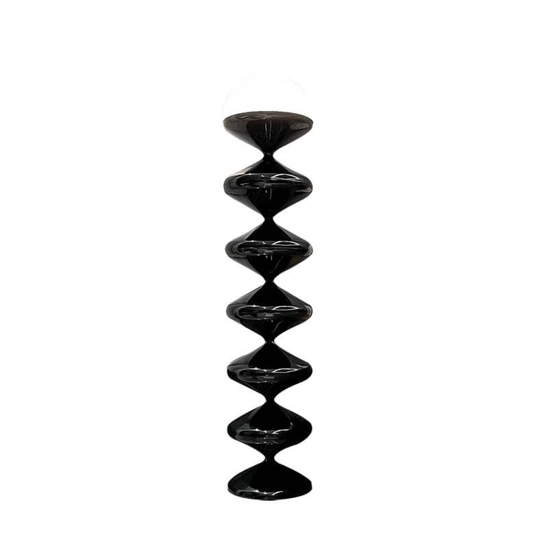 1-flammige Steh-Stehlampe im nordischen Creme-Kürbis-Design