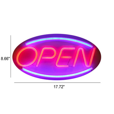 Creative Neon Open Acrylic LED Atmosphere Neon Decorative Light