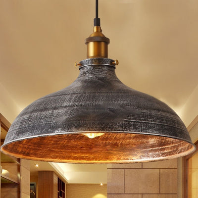 Modern Industrial Iron 1-Light Pendant Light