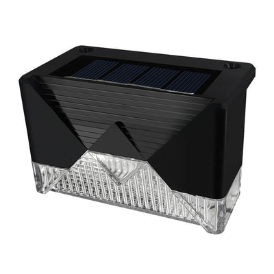 Solar Outdoor Square LED Garden Decoration Wall Sconce Lamp