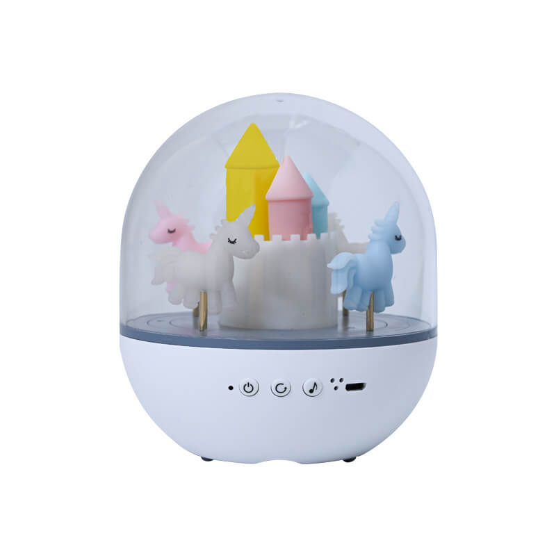 Creative Carousel Octavo Bluetooth Kids Night Light Table Lamp