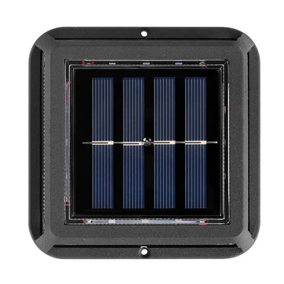 Modern Square Waterproof Solar LED Outdoor Garden Balcony Street Light