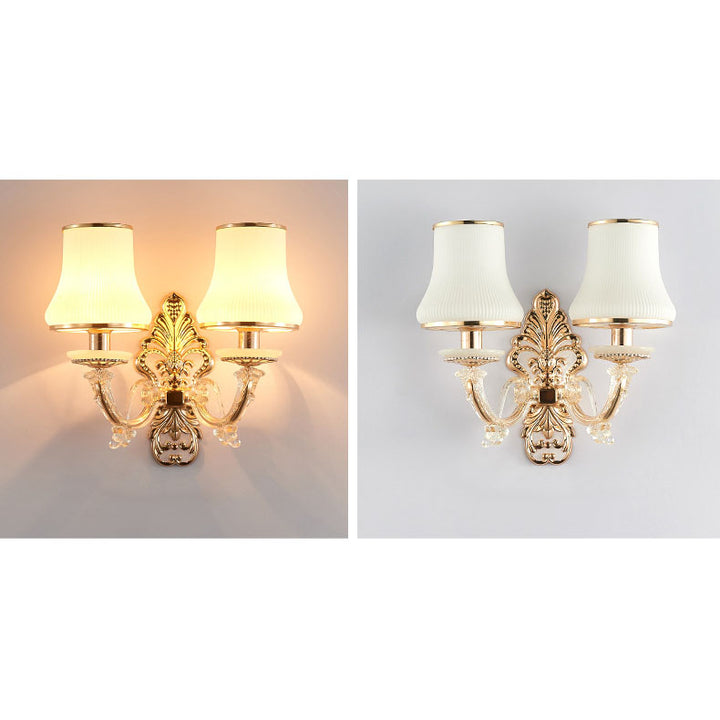Lámpara de Aplique de Pared Minimalista Creativa Estilo Europeo 1/2 Luz 