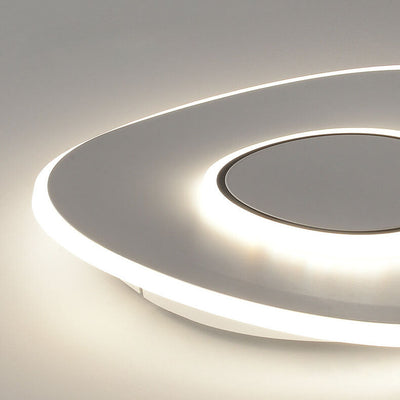 Modern Minimalist Square Round Ultra-Thin LED Flush Mount Ceiling Light