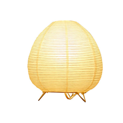 Nordic Minimalist Xuan Paper Lantern 1-Light Table Lamp