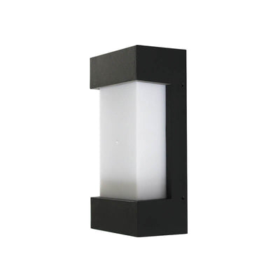 Applique murale LED étanche moderne simple carrée en acrylique pour l'extérieur 
