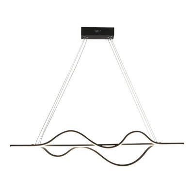 Moderner LED-Kronleuchter mit minimalistischen Linien