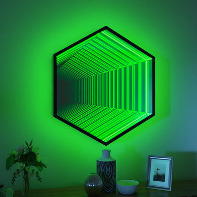 Creative RGB Hexagonal/Octagon LED Decorative Wall Sconce Lamp