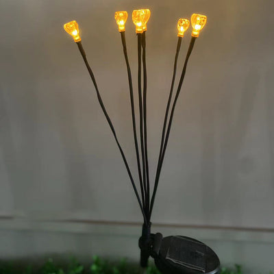 إضاءة حديقة LED أرضية خارجية بالطاقة الشمسية للحيوانات المبتكرة الحديثة 