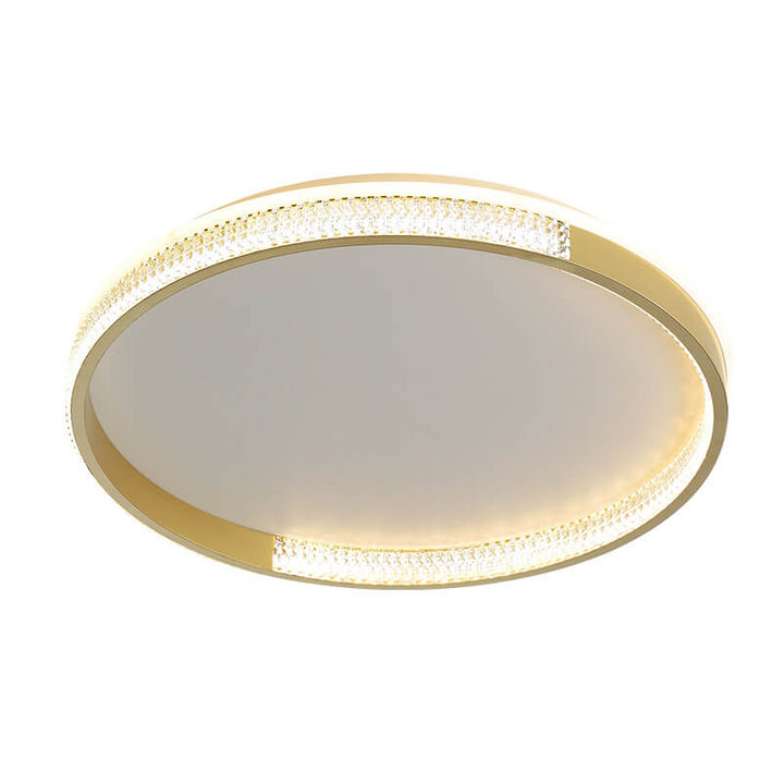 Luz de techo LED de montaje empotrado cuadrado de lujo nórdico 