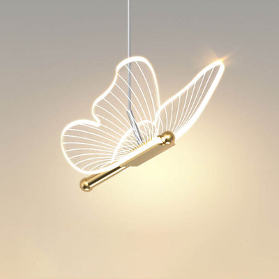 Nordic Light Luxury Butterfly Spotlight Design LED Wall Sconce Lamp
