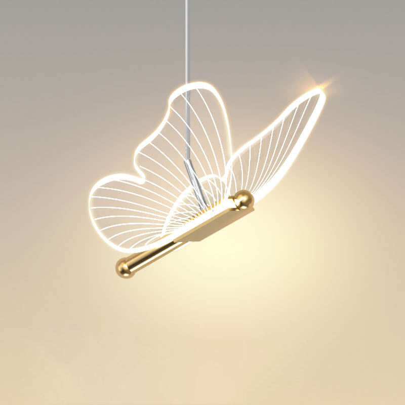Nordic Light Luxury Butterfly Spotlight Design LED Wall Sconce Lamp