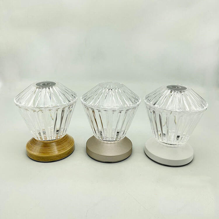 Modern Acrylic Petal Shape Night Light LED Table Lamp