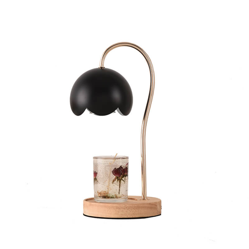Nordic Rose Dome Dimmable 1-Light Melting Wax Table Lamp