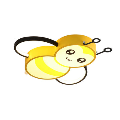 Cartoon Creative Bees Acryl-Eisen-LED-Unterputz-Deckenleuchte 