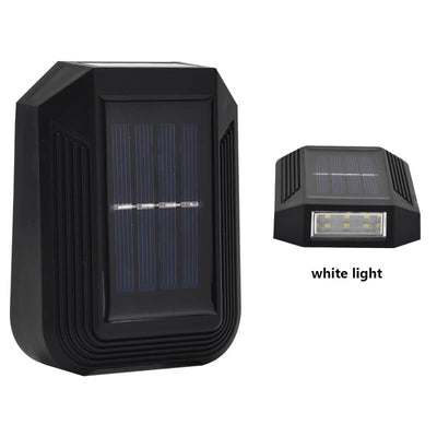 Simple LED Solar Outdoor Waterproof Wall Sconce Lamp
