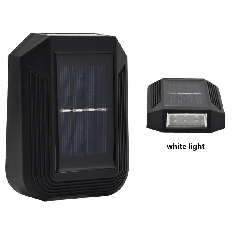 Simple LED Solar Outdoor Waterproof Wall Sconce Lamp