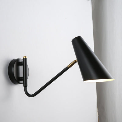 Nordic Creative Simple Rotating 1-Light Wall Sconce Lamp