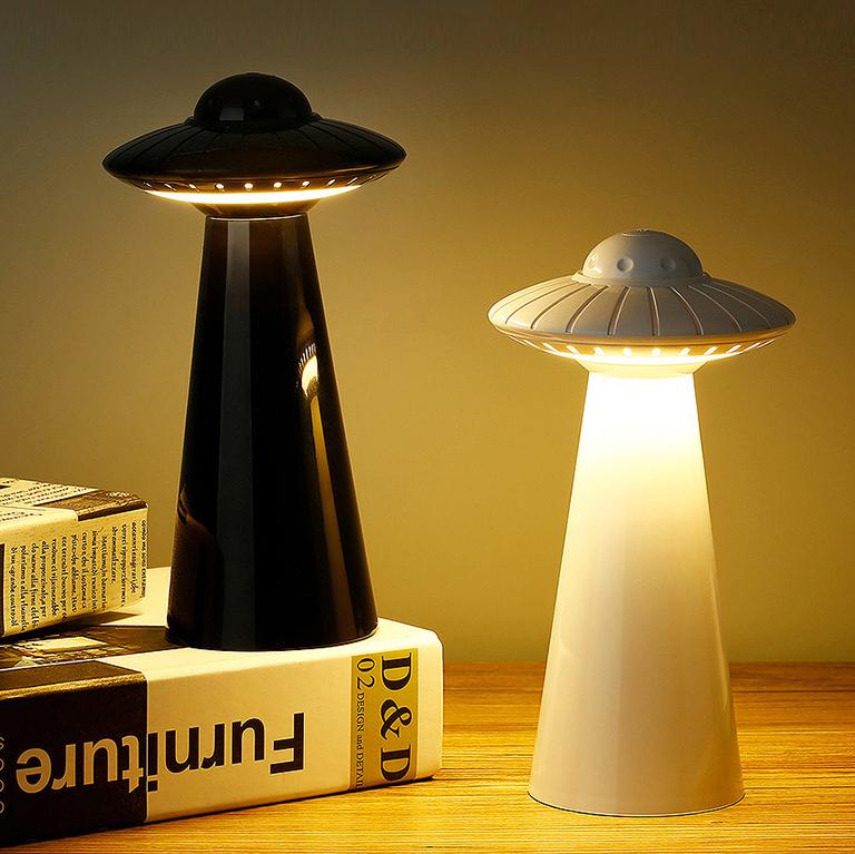 Modern Creative UFO Night Light Rechargeable Table Lamp