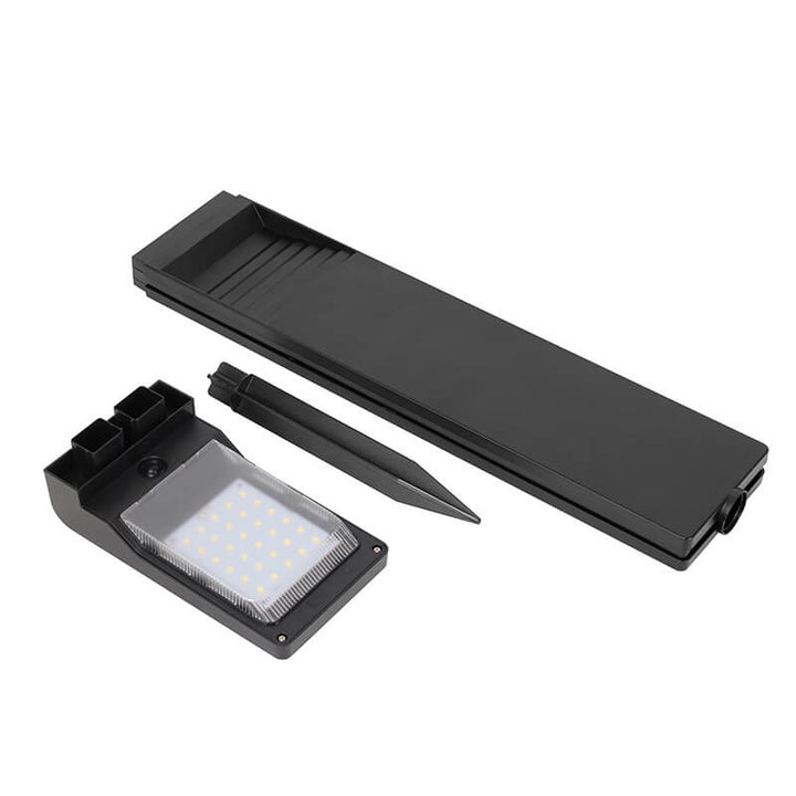 Lumière de jardin solaire LED étanche moderne pour pelouse extérieure 