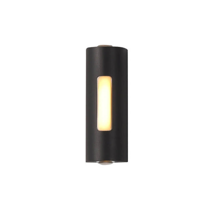 Moderne minimalistische zylindrische Design-LED-Außenwandleuchte 