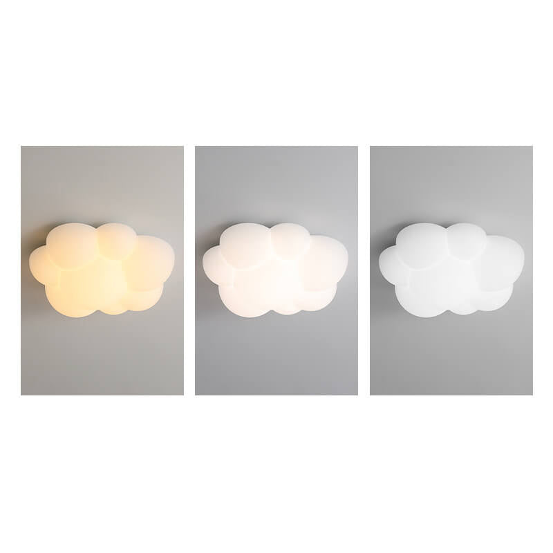 Modern Minimalist Cat Claw Cloud Kids LED Flush Mount Ceiling Light