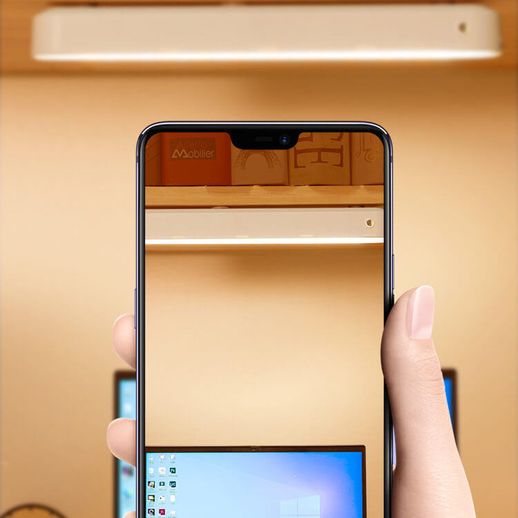 Lampe de table LED rechargeable par USB avec télécommande magnétique moderne 