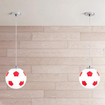 Modern Minimalist Creative Football 1-Light Pendant Light