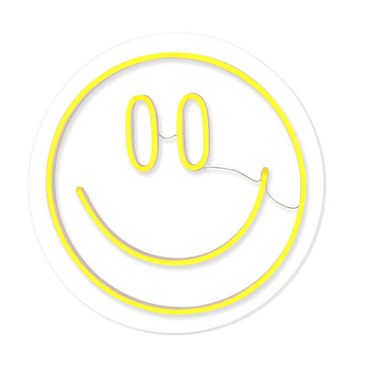 Neon Smiley Silicone LED Atmosphere Decorative Neon Lights