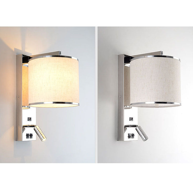 Modern Light Luxury Stainless Steel 1-Light Wall Sconce Lamp