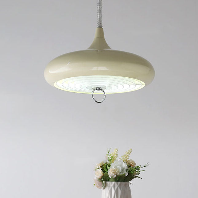 Moderner minimalistischer reiner weißer, höhenverstellbarer Eisen-Acryl-3-Licht-Kronleuchter 