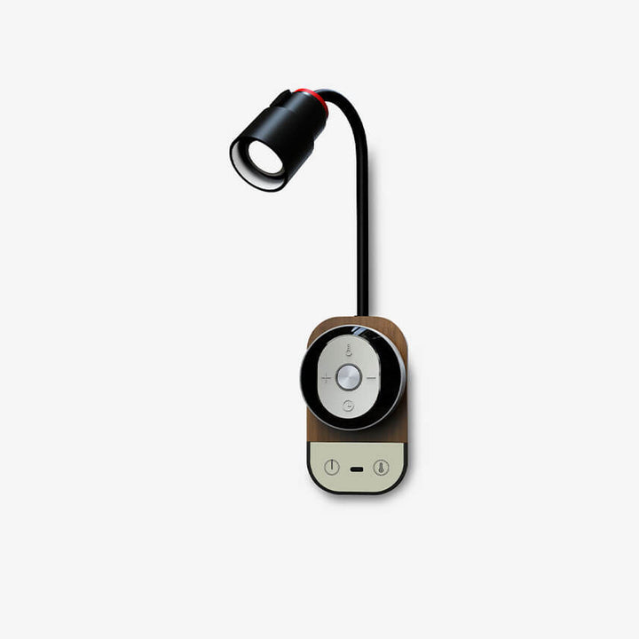 Lampe murale LED SMD en aluminium multifonctionnelle avec télécommande à succion magnétique créative moderne 