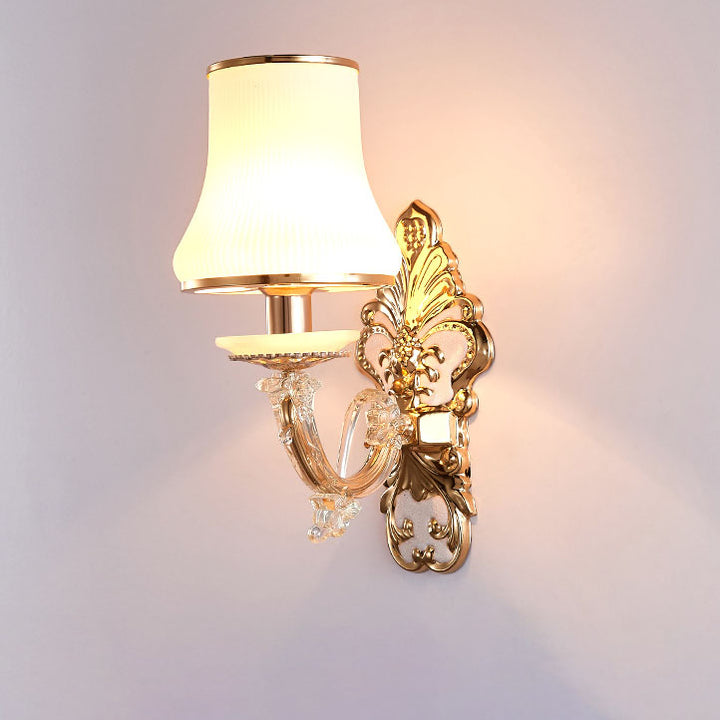 Lámpara de Aplique de Pared Minimalista Creativa Estilo Europeo 1/2 Luz 
