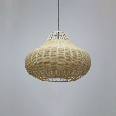 Southeast Asia Creative Rattan 1-Light Pendant Light