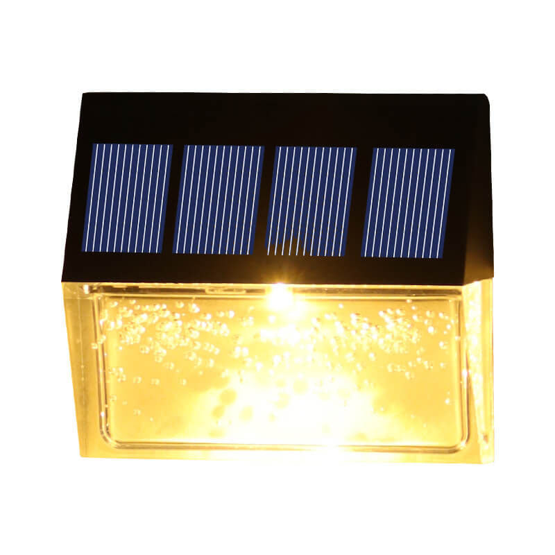 Solar Butterfly Light Outdoor Patio Fence LED Wall Sconce Lamp