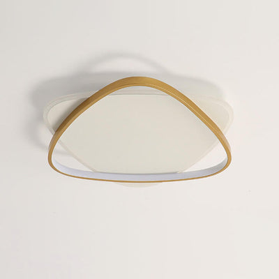 Luz de montaje empotrado LED de acrílico de hierro con triángulo creativo minimalista moderno 