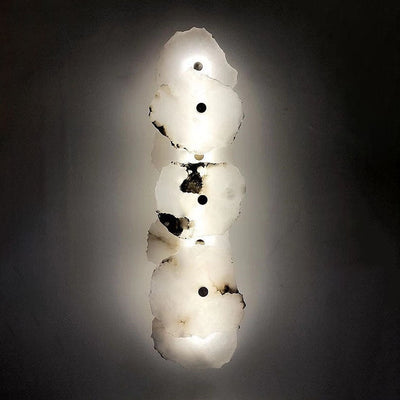 Chinese Modern Minimalist Rectangular Lucite Iron LED Wall Sconce Lamp