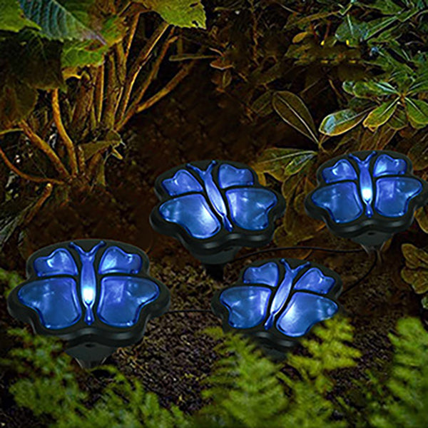Moderne kreative dekorative Solar-Rasen-LED-Gartenboden-Einsatz-Landschaftslicht im Freien 
