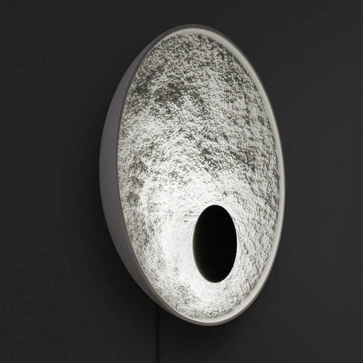 Nordic Modern Creative Circular Resin LED Wall Sconce Lamp